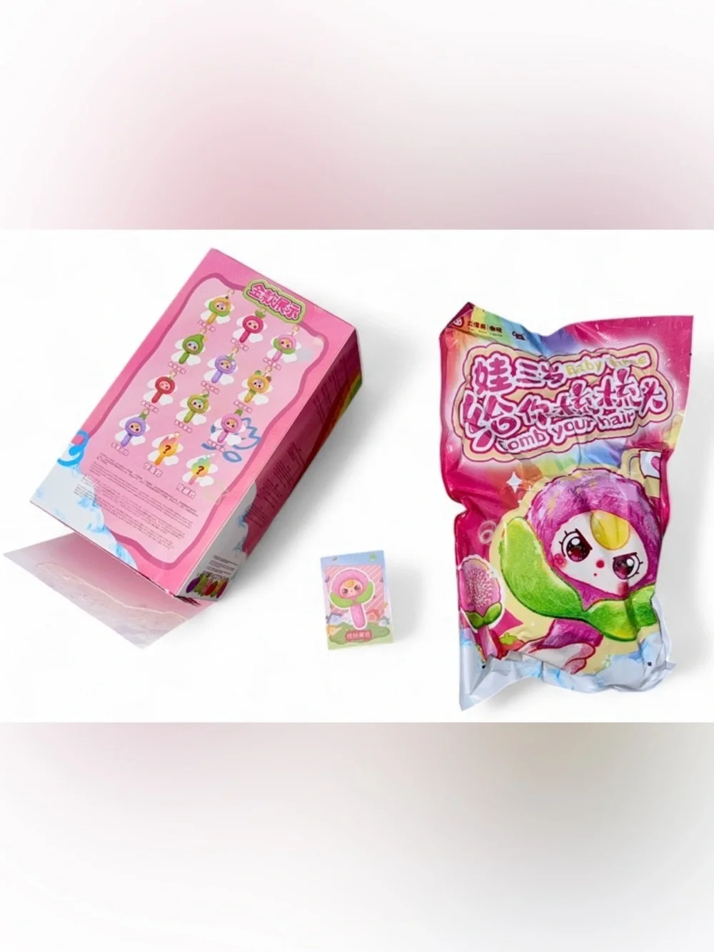 Baby Three Comb My Hair Series – Opened Box and Bag Confirmed Peach Character